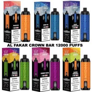 AI Fakher Crown Bar 12000 puffs disposable e-cigarette - Cherry Fiesta
