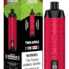 AI Fakher Crown Bar 12000 puffs Hookah Sound Disposable E Cigarette - Two Apple