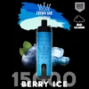 AI Fakher Crown Bar 15000 Züge Einweg E Zigarette - Berry Ice