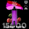 AI Fakher Crown Bar 15000 Züge Einweg E Zigarette - Cherry Fiesta
