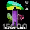 AI Fakher Crown Bar 15000 Züge Einweg E Zigarette - Grape Mint