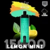 AI Fakher Crown Bar 15000 Züge Einweg E Zigarette - Lemon Mint