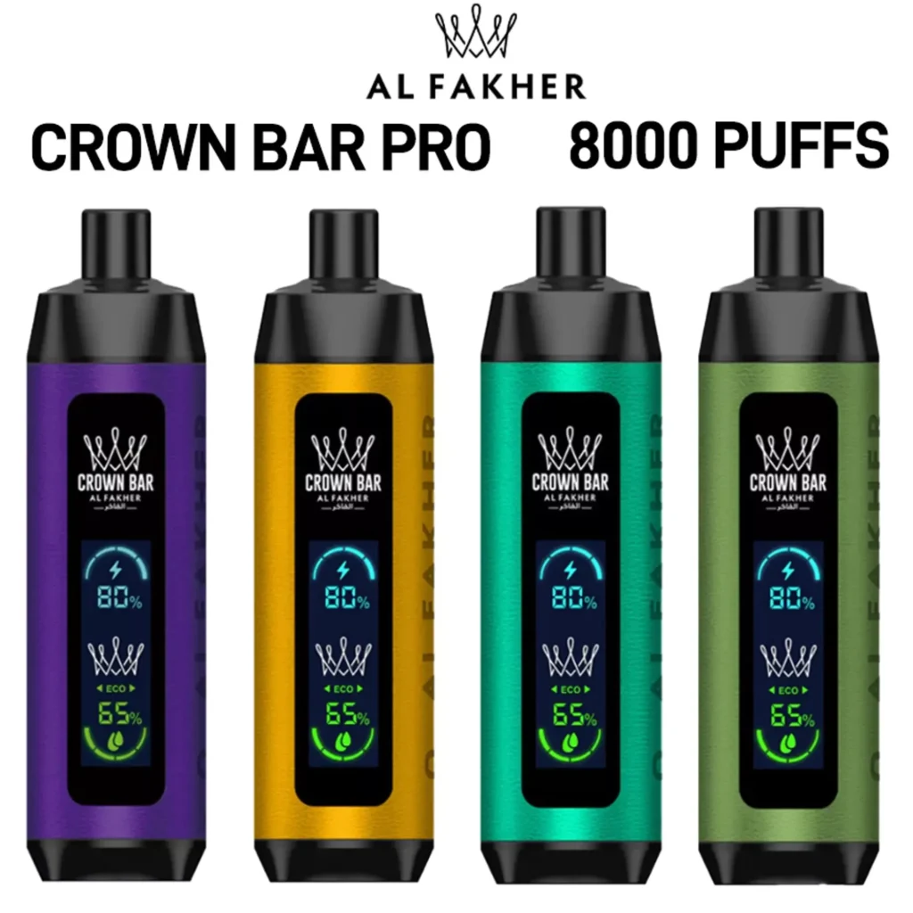 O guia definitivo para Al Fakher Crown Bar Big Cloud 8000 PRO 9 O guia definitivo para Al Fakher Crown Bar Big Cloud 8000 PRO