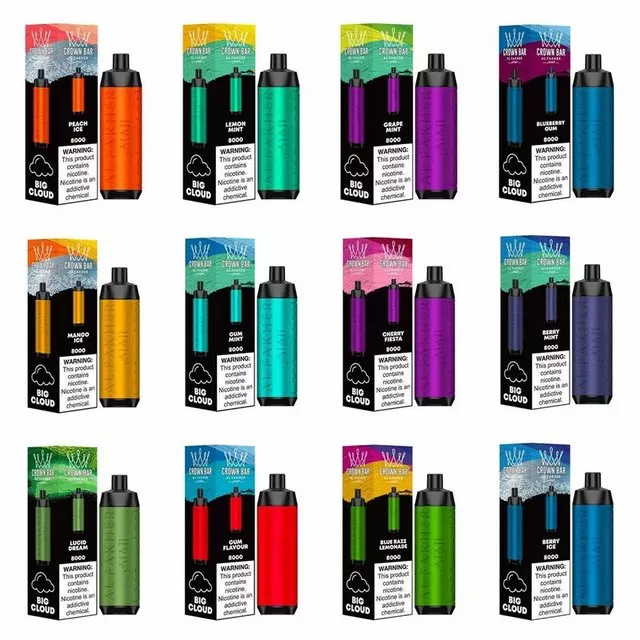 Ontwerp en ergonomie van de Crown Bar Serie 1 Al Fakher Vape De beste keuze voor stijlvol vapen 2