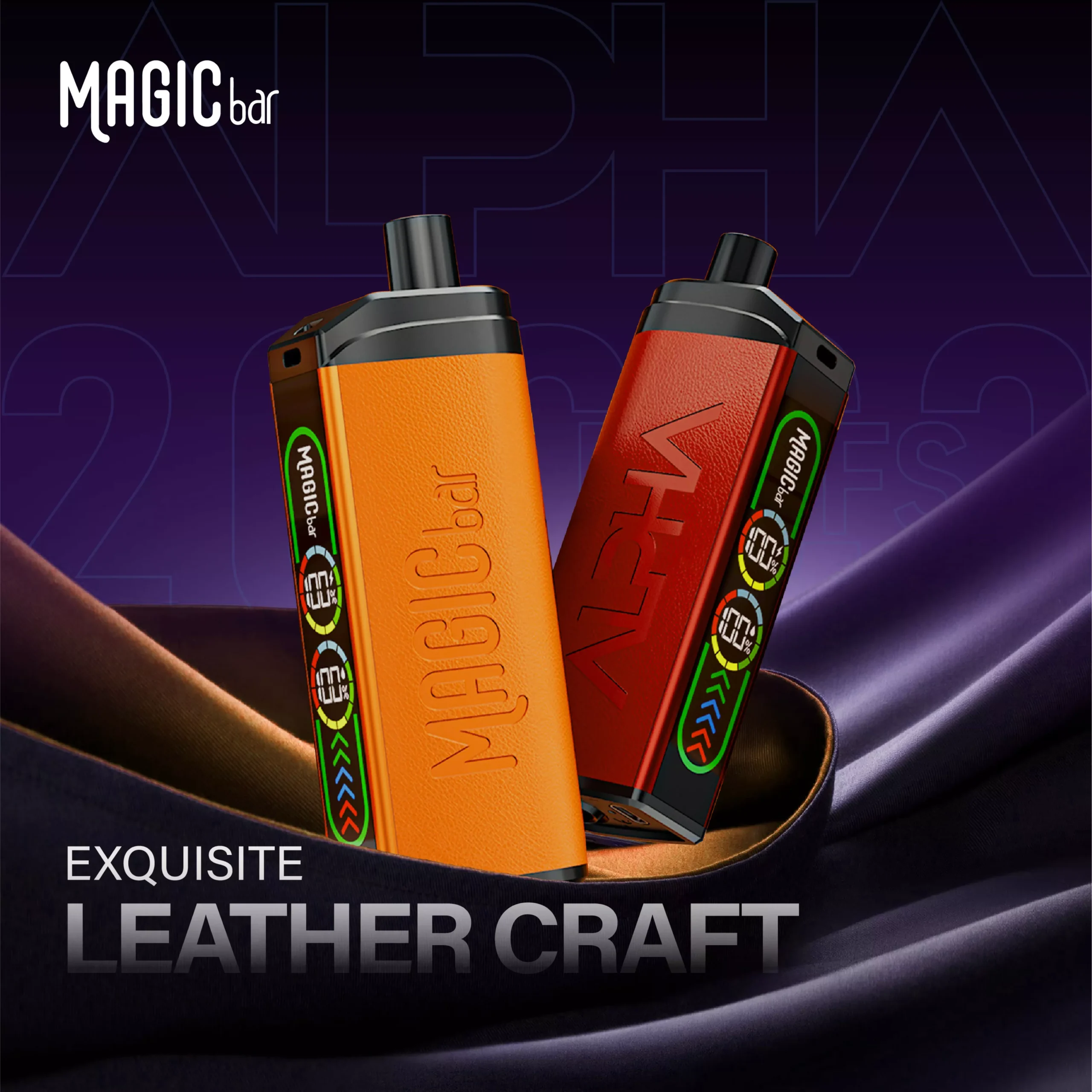 Magic Bar Alpha 20000 trekkingen Wegwerp E-sigaret - Cola Ice 2 Magic Bar Alpha 20000 trekkingen Wegwerp E-sigaret - Cola Ijs