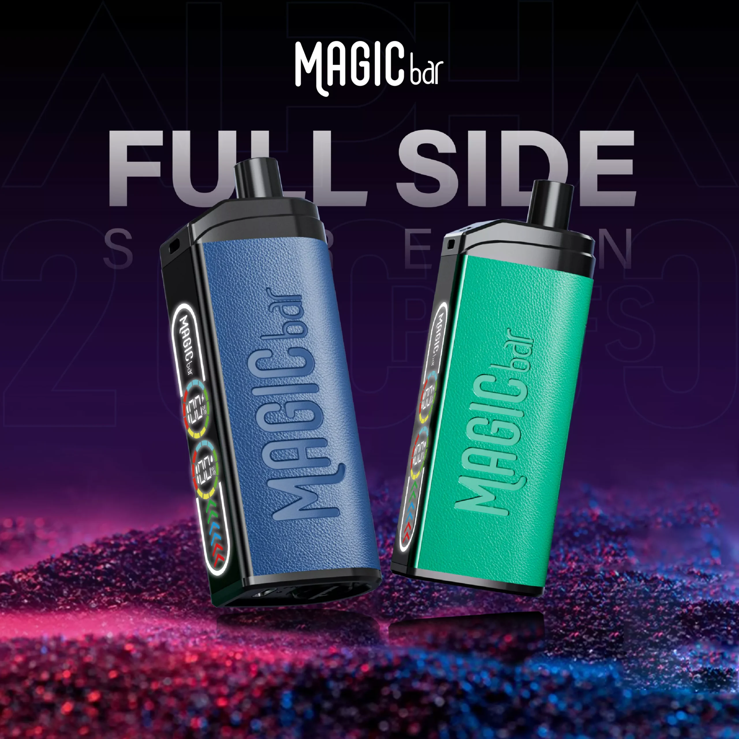 Magic Bar Alpha 20000 Puffs Disposable E-Cigarette - Watermelon Ice 2 Magic Bar Alpha 20000 Puffs Disposable E-Cigarette - Watermelon Ice