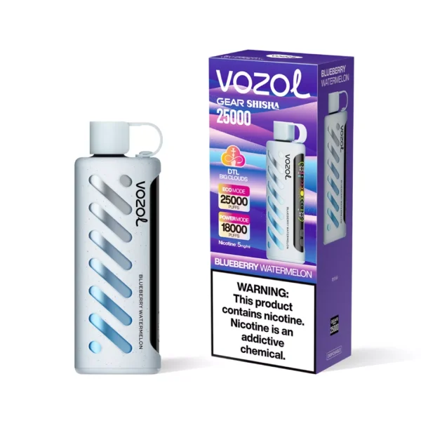 vozol gear shisha 25k Blueberry Watermelon