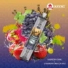 Arymi IFun 28000 Züge Einweg E Zigarette - Raspberry Grape - Strawberry Dragong Fruit