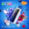 Vozol Star 20000 Züge Einweg E Zigarette - BLUE RAZZ ICE