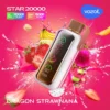 Vozol Star 20000 Puffs Disposable E-Cigarette - DRAGON STRAWNANA