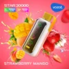 Vozol Star 20000 Züge Einweg E Zigarette - STRAWBERRY MANGO