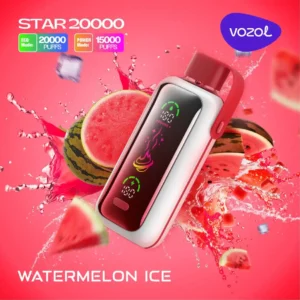 Vozol Star 20000 tirages cigarette électronique jetable - PASTÈQUE GLACÉE