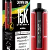 AI Fakher Crown Bar Hypermax 15000 tirages cigarette électronique jetable - Hubba