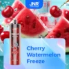 JNR Shisha Hookah 12000 tirages cigarette électronique jetable - PASTILLE DE CHERRY ET DE MELON D'EAU CONGELÉE