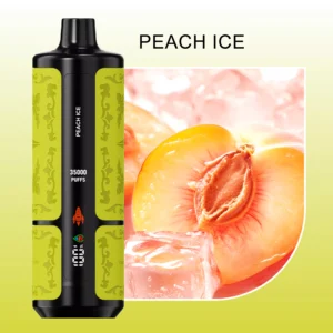 SMPO TRON35000 treinen Shisha wegwerp E-sigaret - Perzikijs